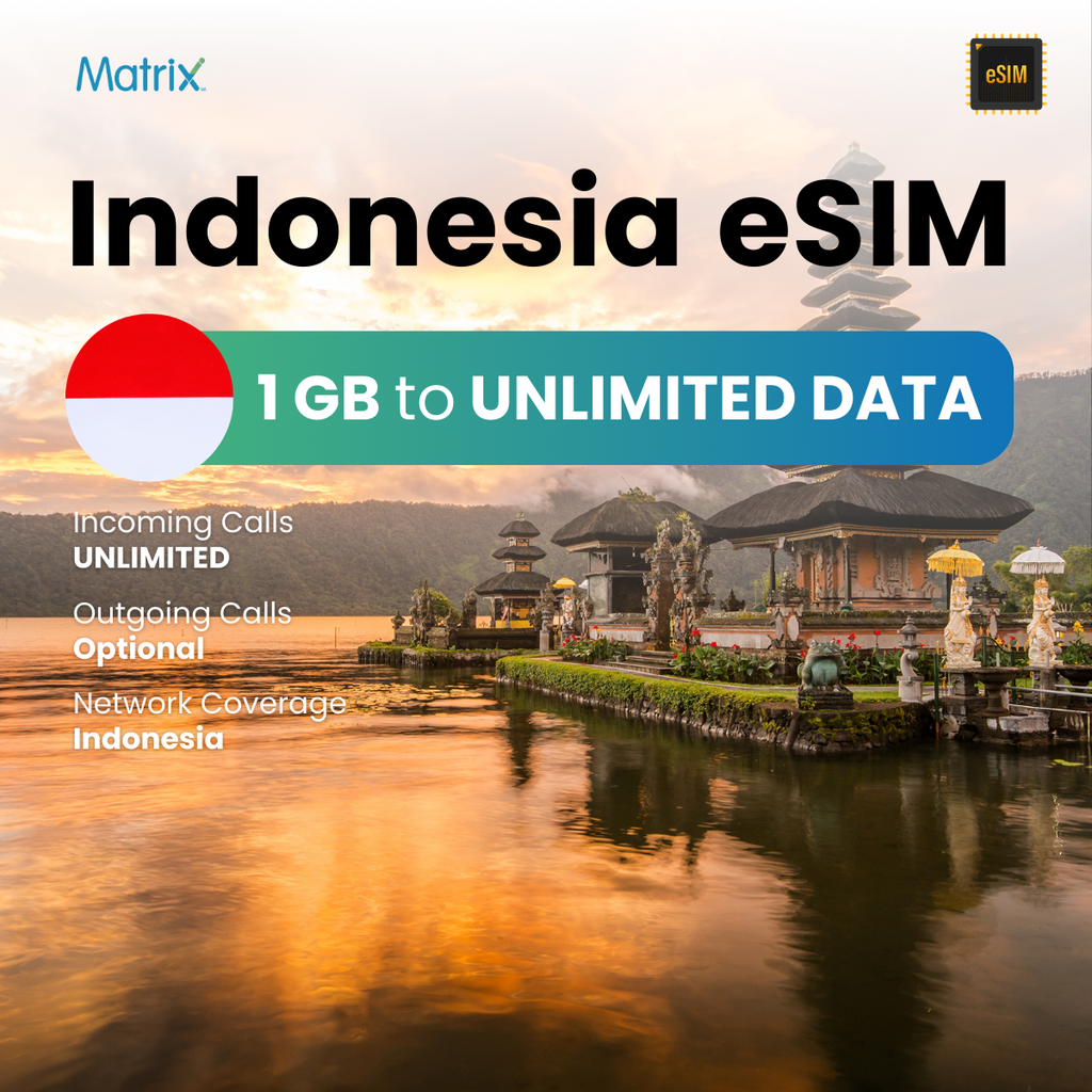 Buy International eSIM for Indonesia