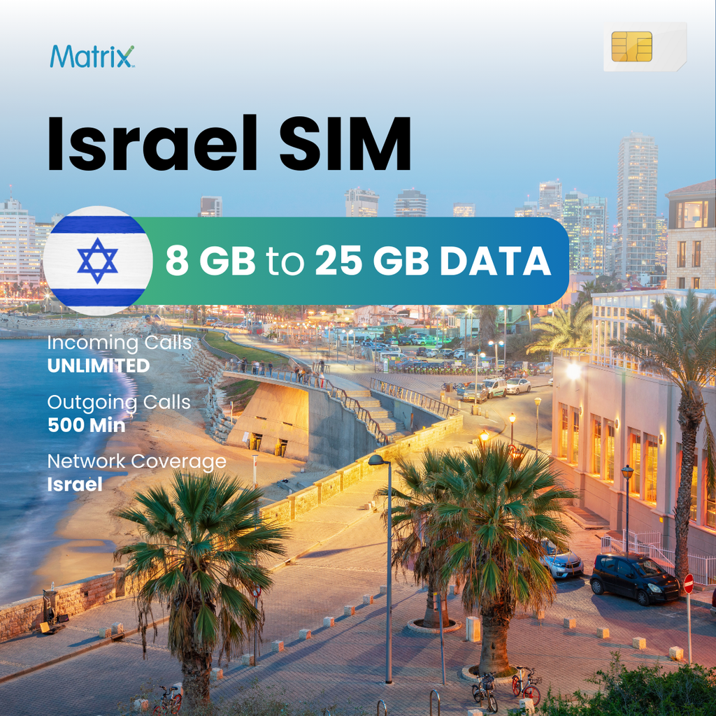 Buy Israel Prepaid SIM