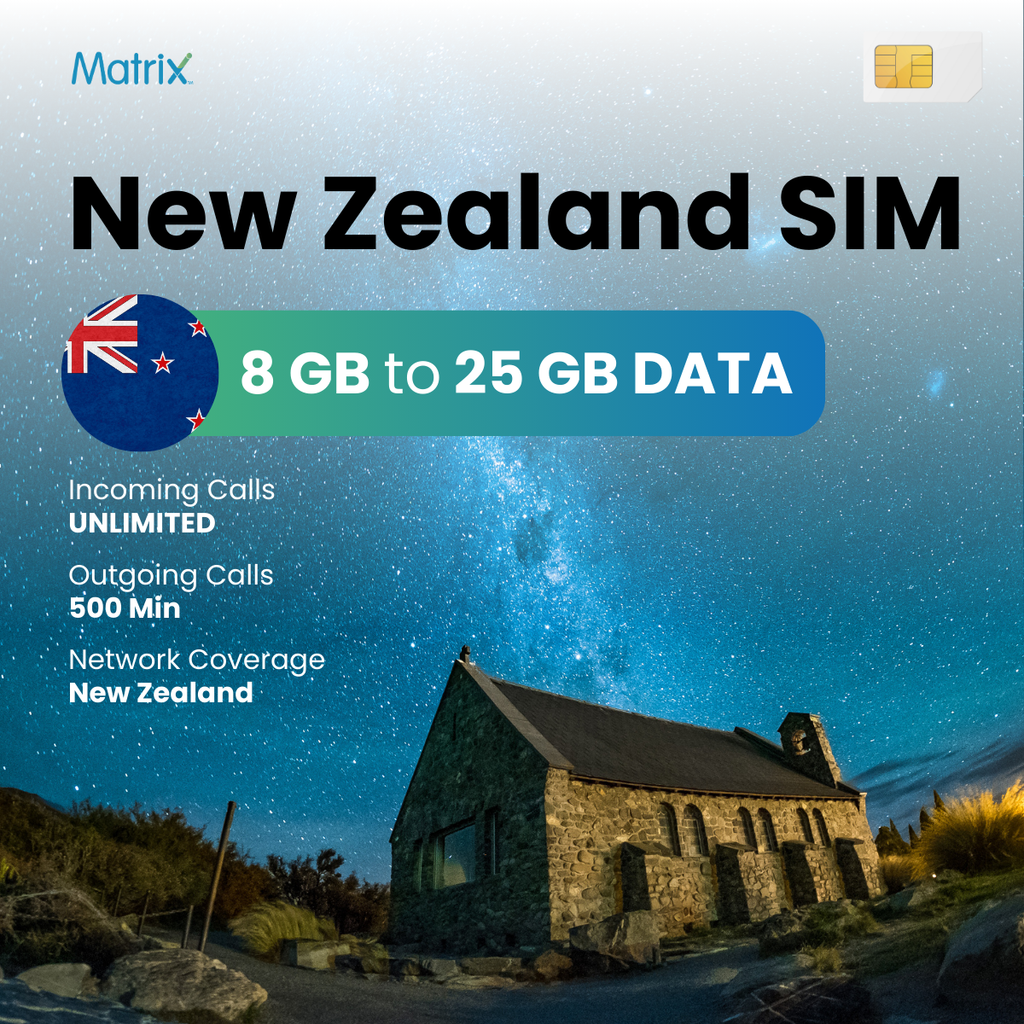 Buy New Zealand Prepaid SIM