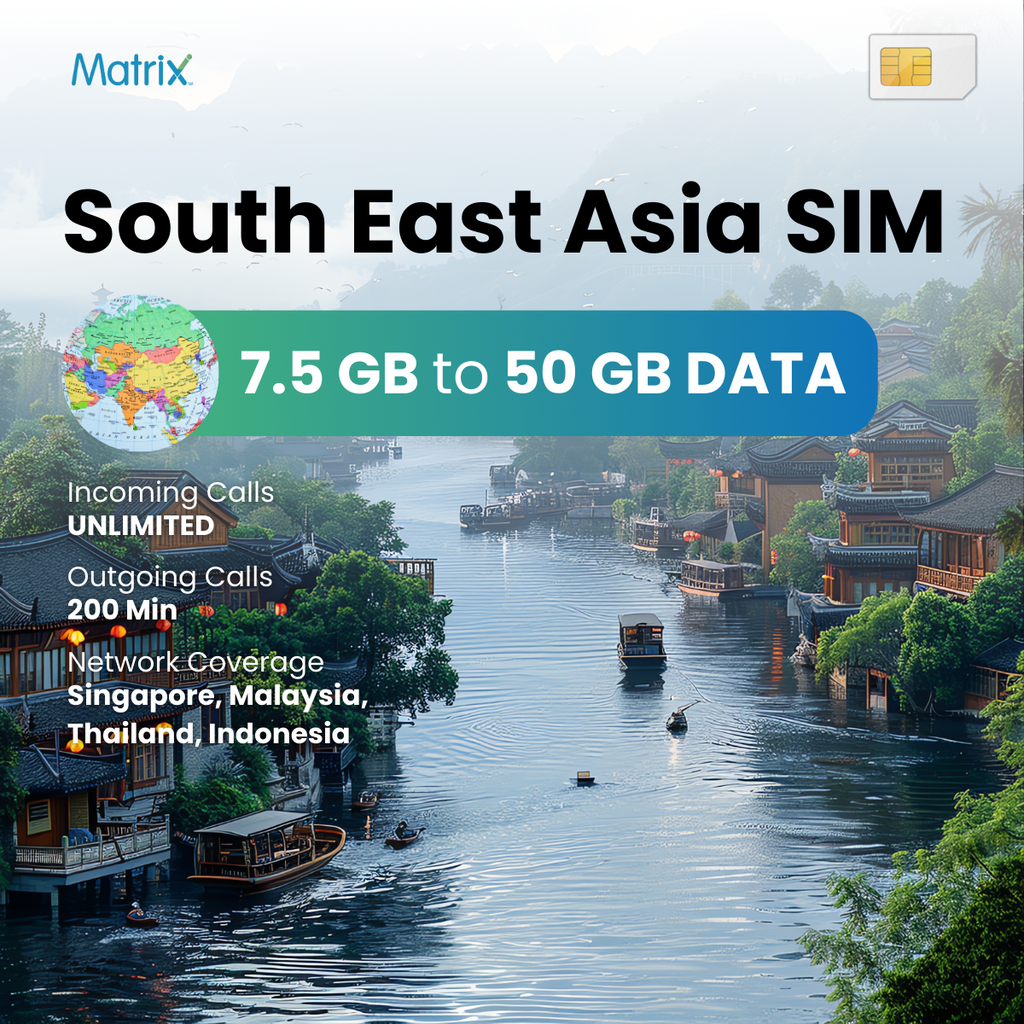 Buy International SIM for South East Asia