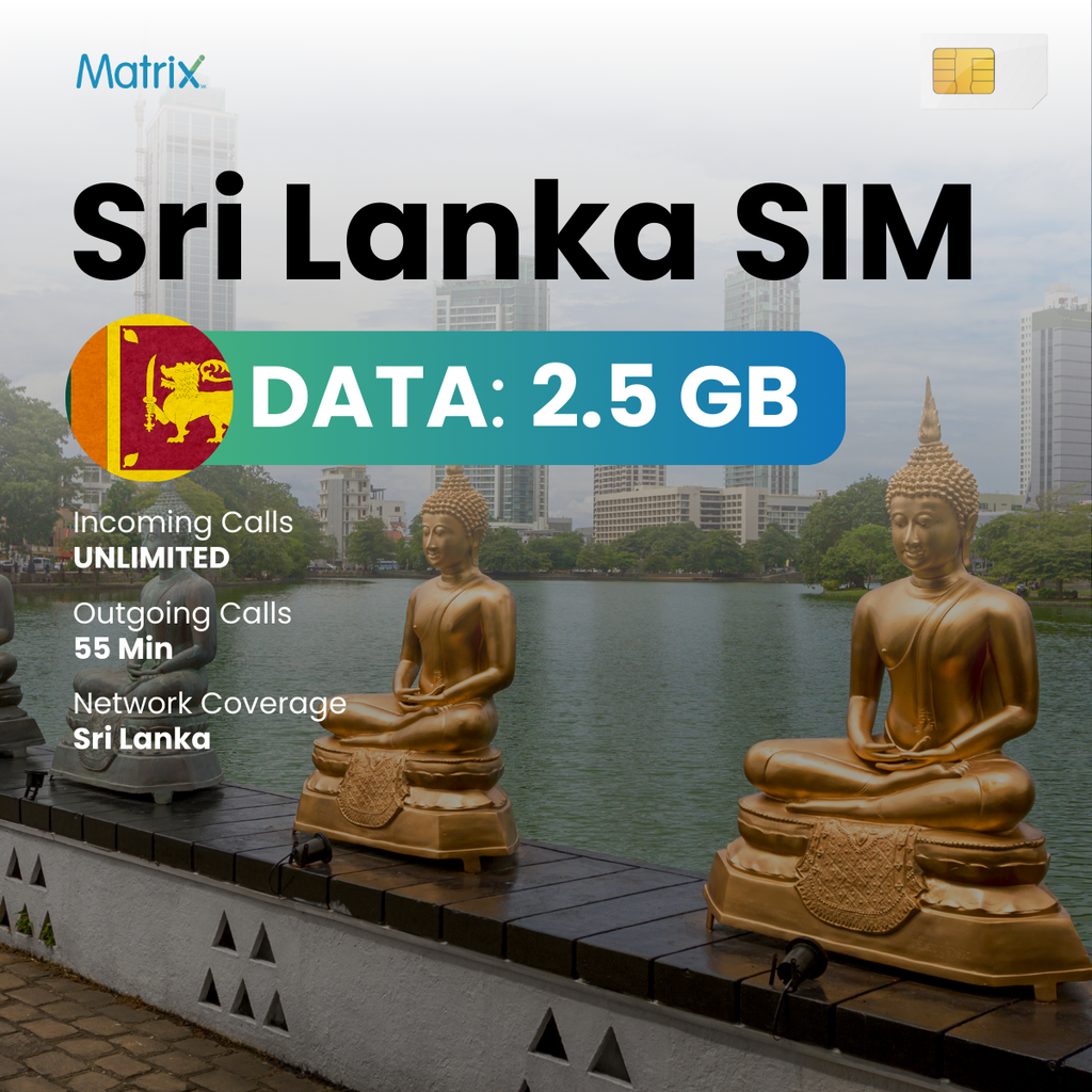 Buy International SIM for Sri Lanka