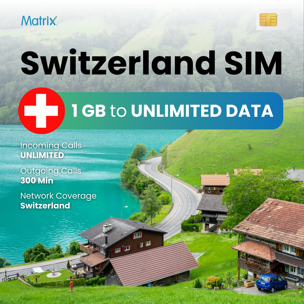 Buy International SIM for Switzerland